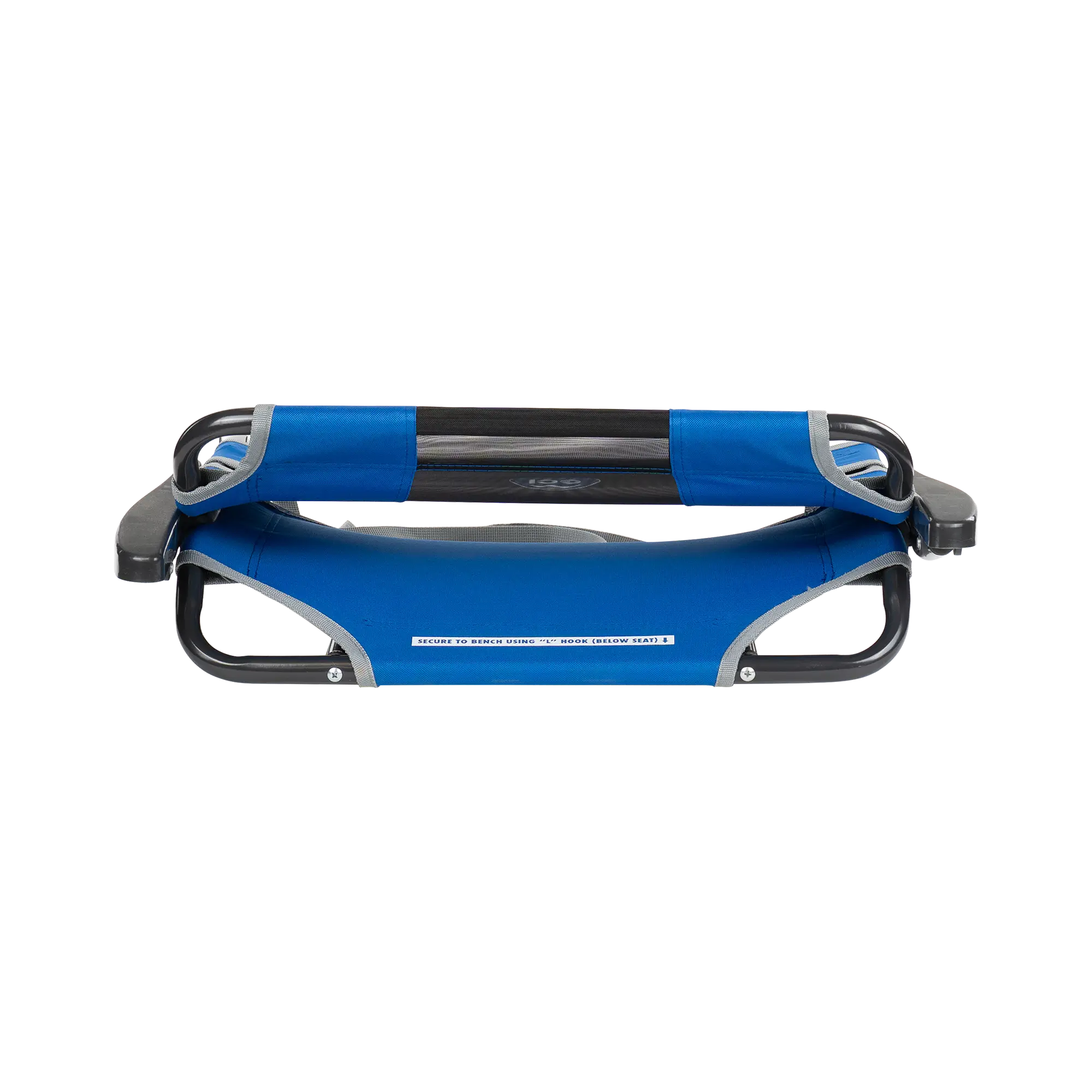 Ultra-Lightweight Big Comfort Stadium Chair with Armrests - Choice 465 - Bleacher-Friendly Stadium Chair with Back Support Detail