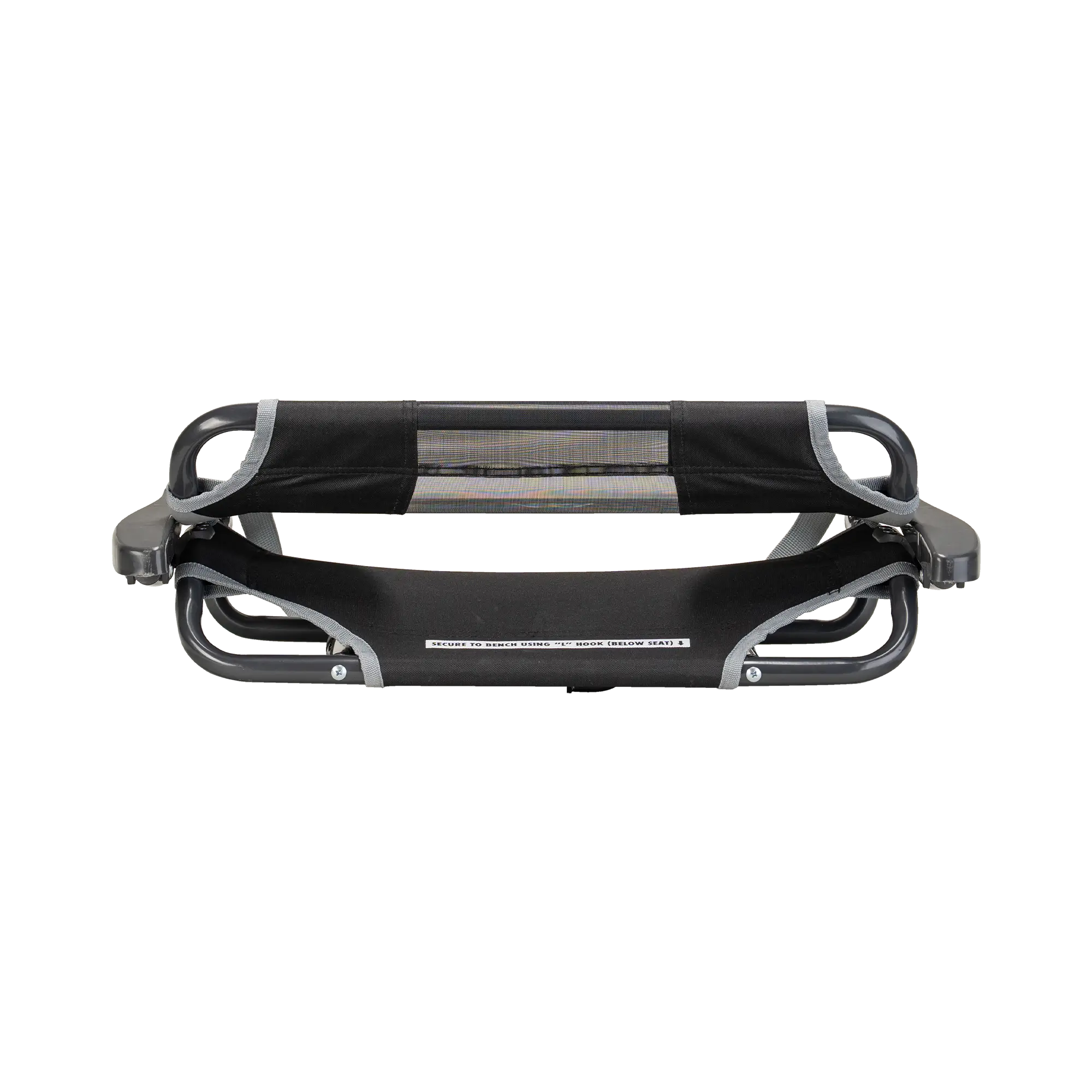 Ultra-Lightweight Big Comfort Stadium Chair with Armrests - Choice 465 - Bleacher-Friendly Stadium Chair with Back Support Detail