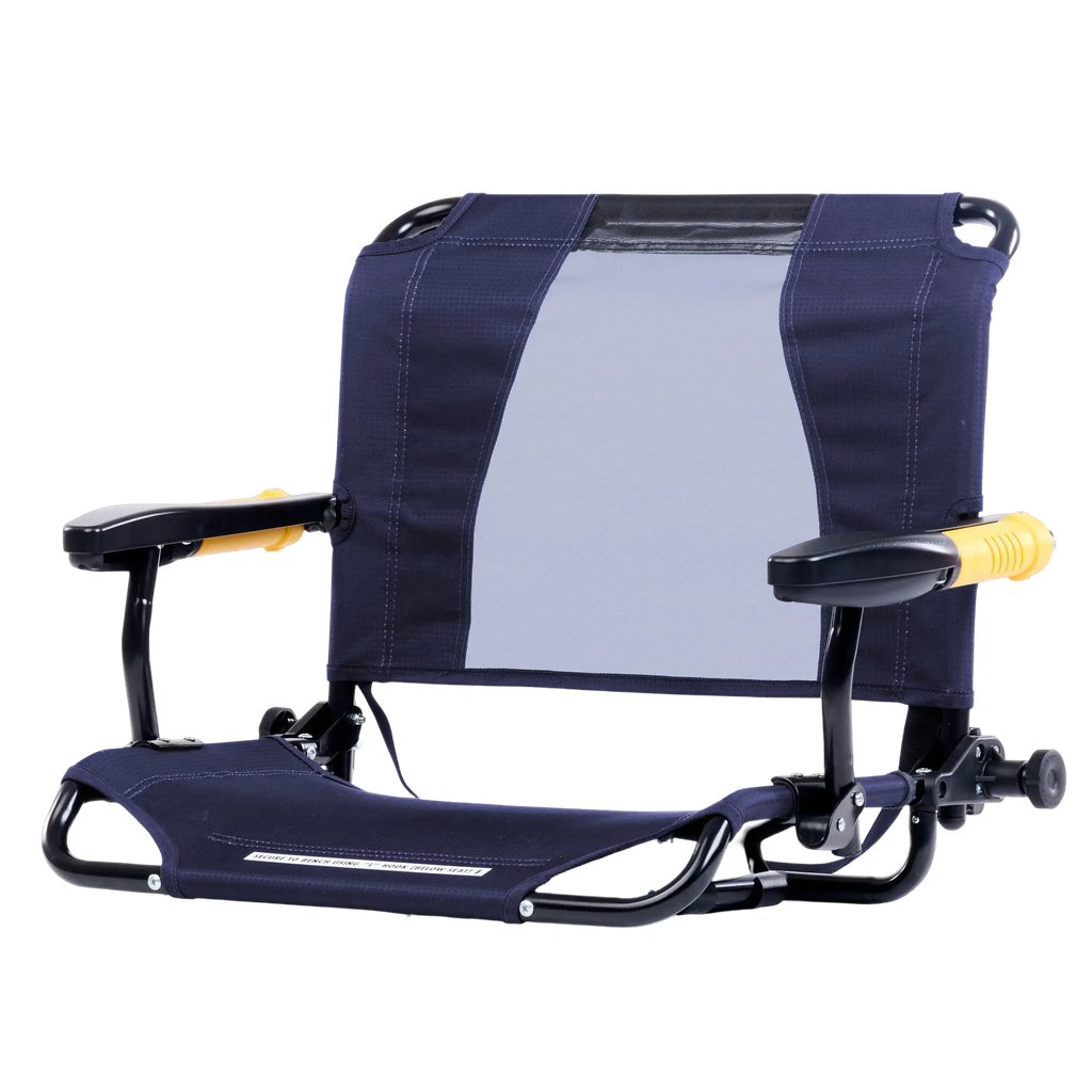 Luxury Camp Stadium Rock-Cliner - Choice 540 - Patented Spring-Action Rocking Chair for Camping Detail