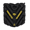 Secure-Hook College V Seat Inflatable Stadium Cushion - Iowa Hawkeyes - Choice 157 - Bleacher-Friendly Stadium Chair with Back Support - Default Title