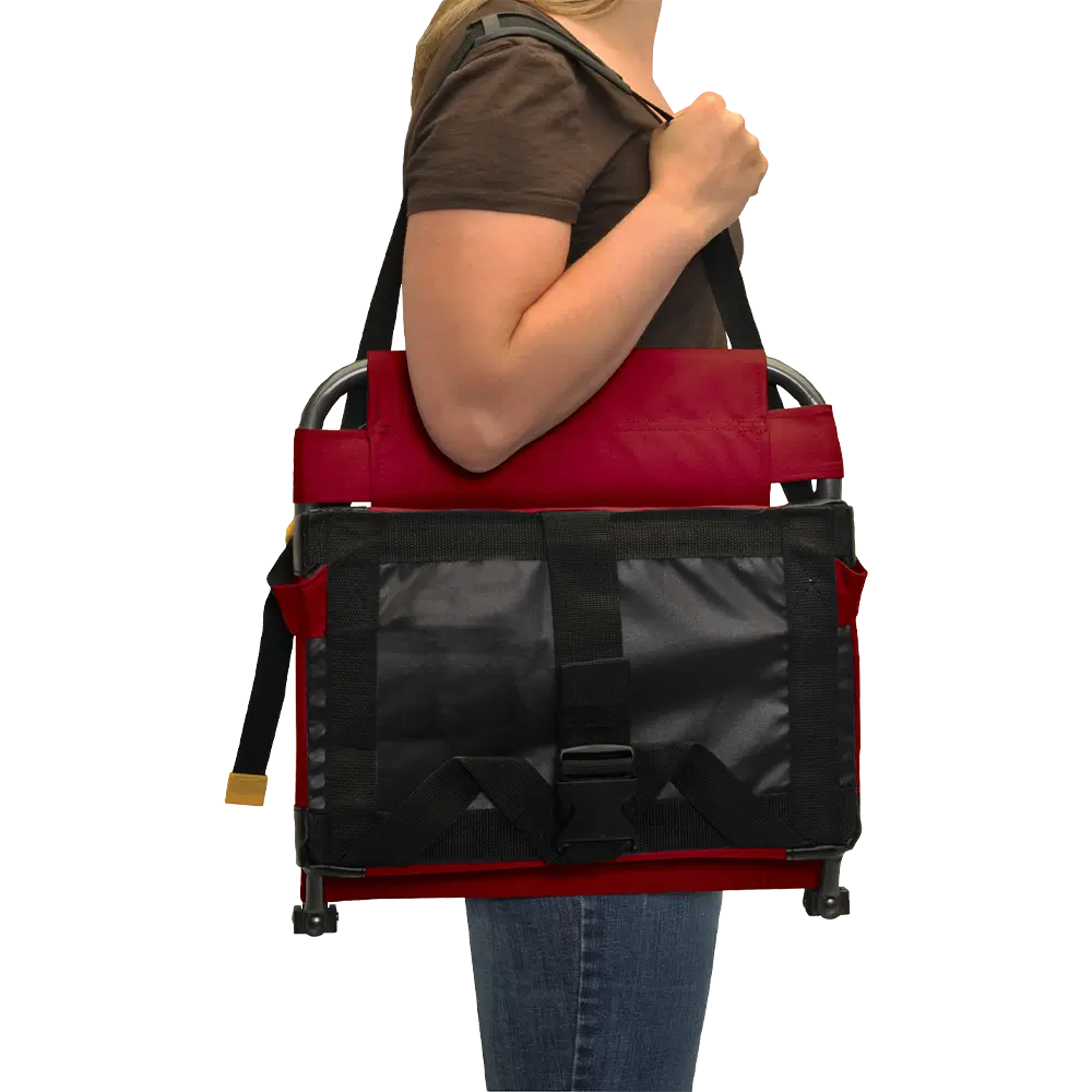 Secure-Hook BleacherBack - Choice 696 - Ergonomic Portable Stadium Seat for Sports Events Detail