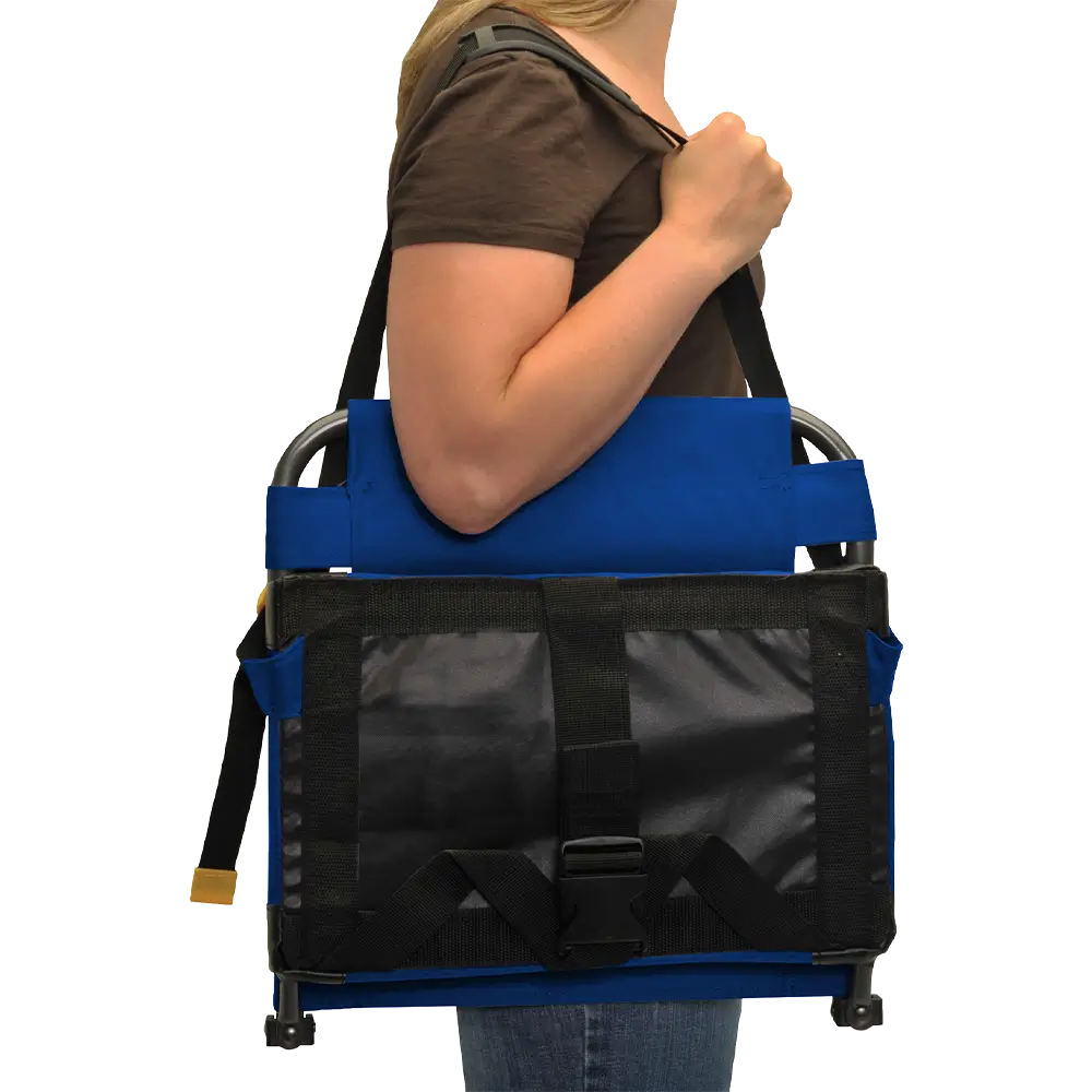 Secure-Hook BleacherBack - Choice 696 - Ergonomic Portable Stadium Seat for Sports Events Detail