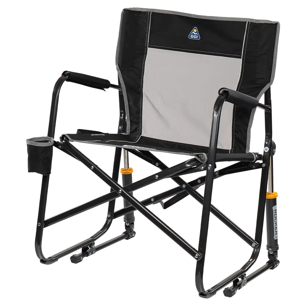Heavy-Duty Freestyle Freestyle Rocker - Choice 711 - Heavy-Duty Kickback Rocker with Beverage Holder Detail
