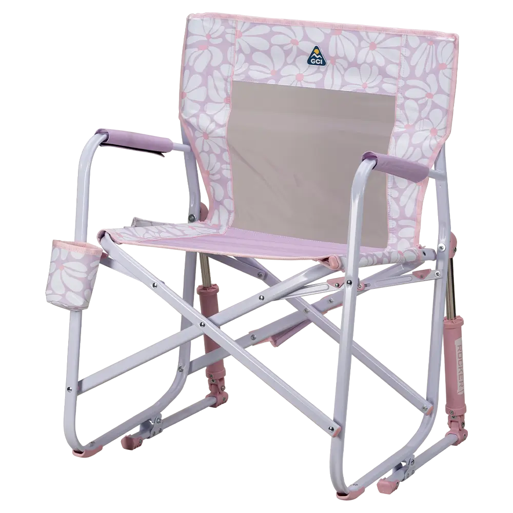 Heavy-Duty Freestyle Freestyle Rocker - Choice 711 - Heavy-Duty Kickback Rocker with Beverage Holder Detail