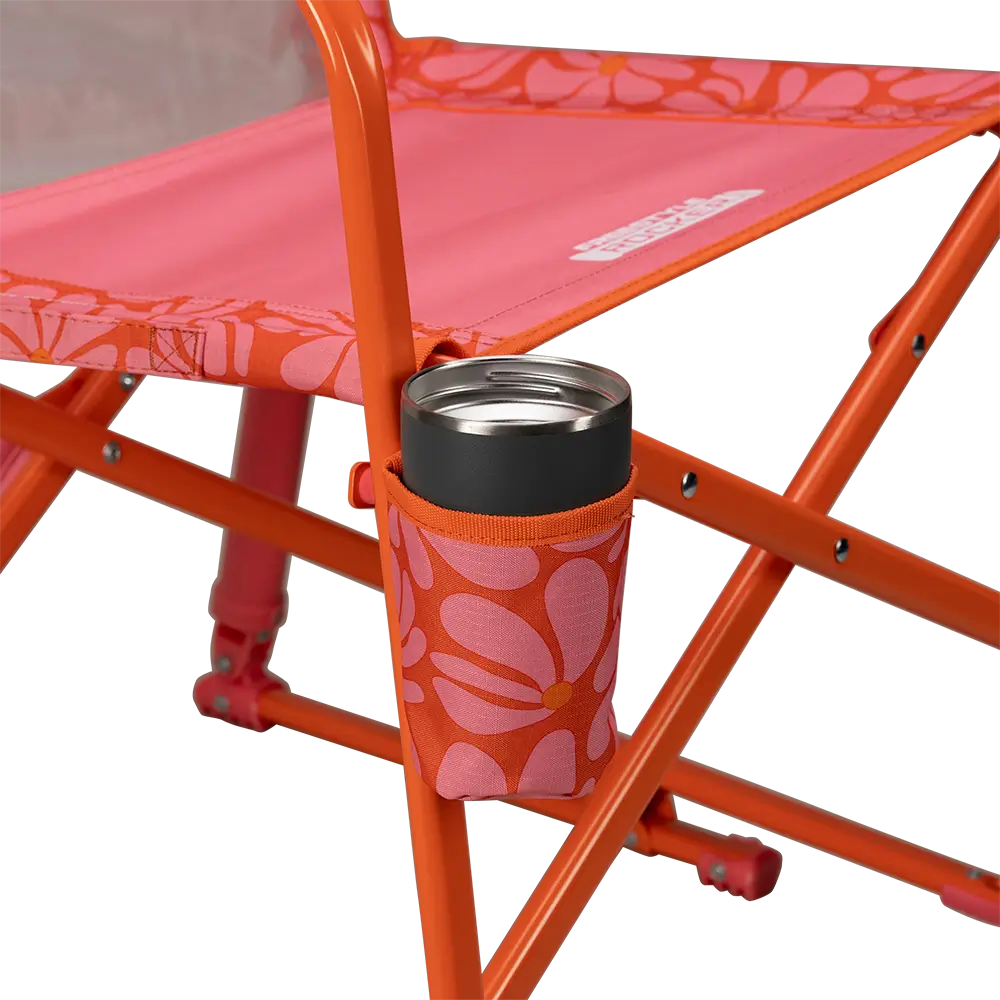 Heavy-Duty Freestyle Freestyle Rocker - Choice 711 - Heavy-Duty Kickback Rocker with Beverage Holder Detail