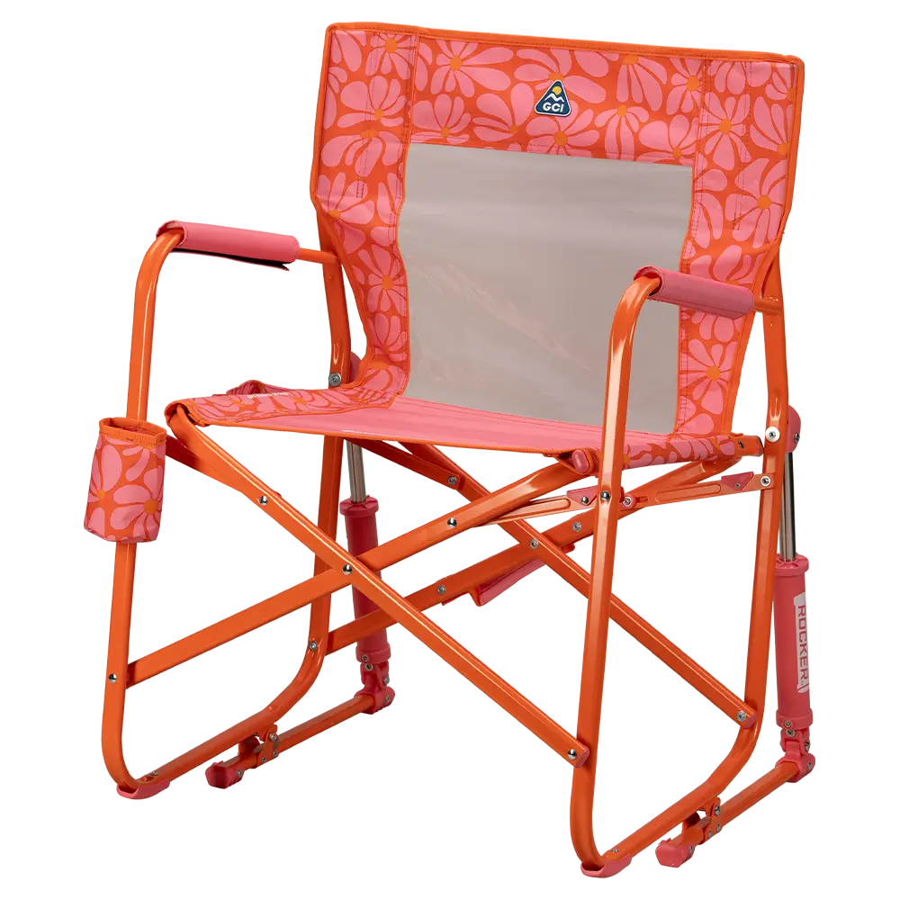 Heavy-Duty Freestyle Freestyle Rocker - Choice 711 - Heavy-Duty Kickback Rocker with Beverage Holder Detail