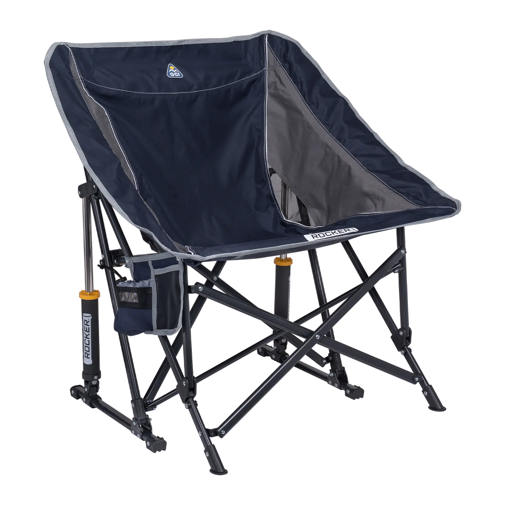 Heavy-Duty Freestyle Pod Rocker - Choice 933 - Freestyle Rocker Portable Outdoor Folding Chair - Indigo