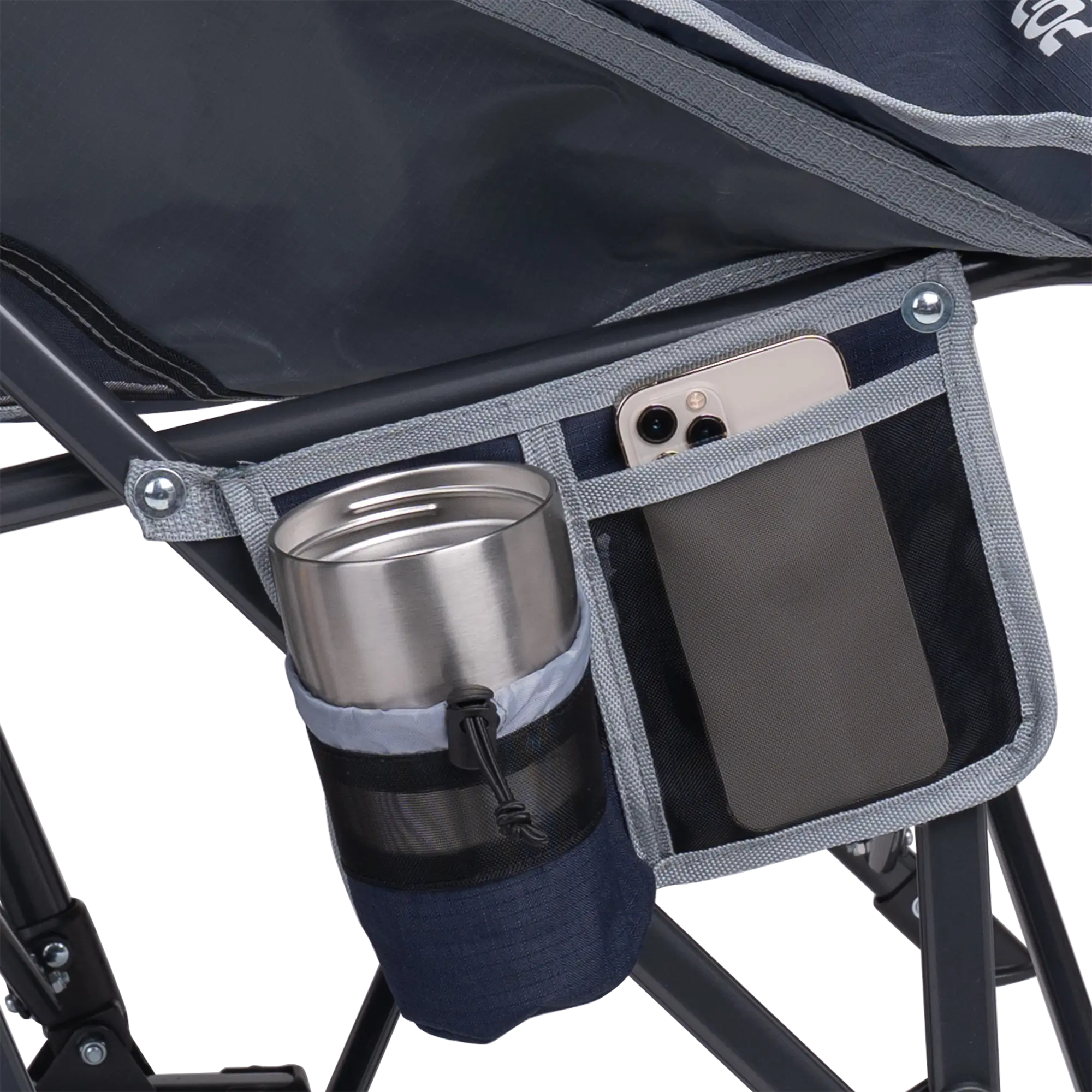 Heavy-Duty Freestyle Pod Rocker - Choice 933 - Freestyle Rocker Portable Outdoor Folding Chair Detail