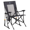 Smooth Motion RoadTrip Rocker - Choice 855 - Freestyle Rocker Portable Outdoor Folding Chair - Dark Charcoal