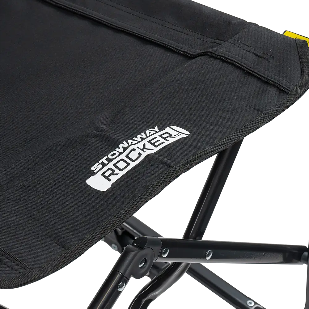 Premium All-Weather Stowaway Rocker - Choice 794 - Freestyle Rocker Portable Outdoor Folding Chair Detail