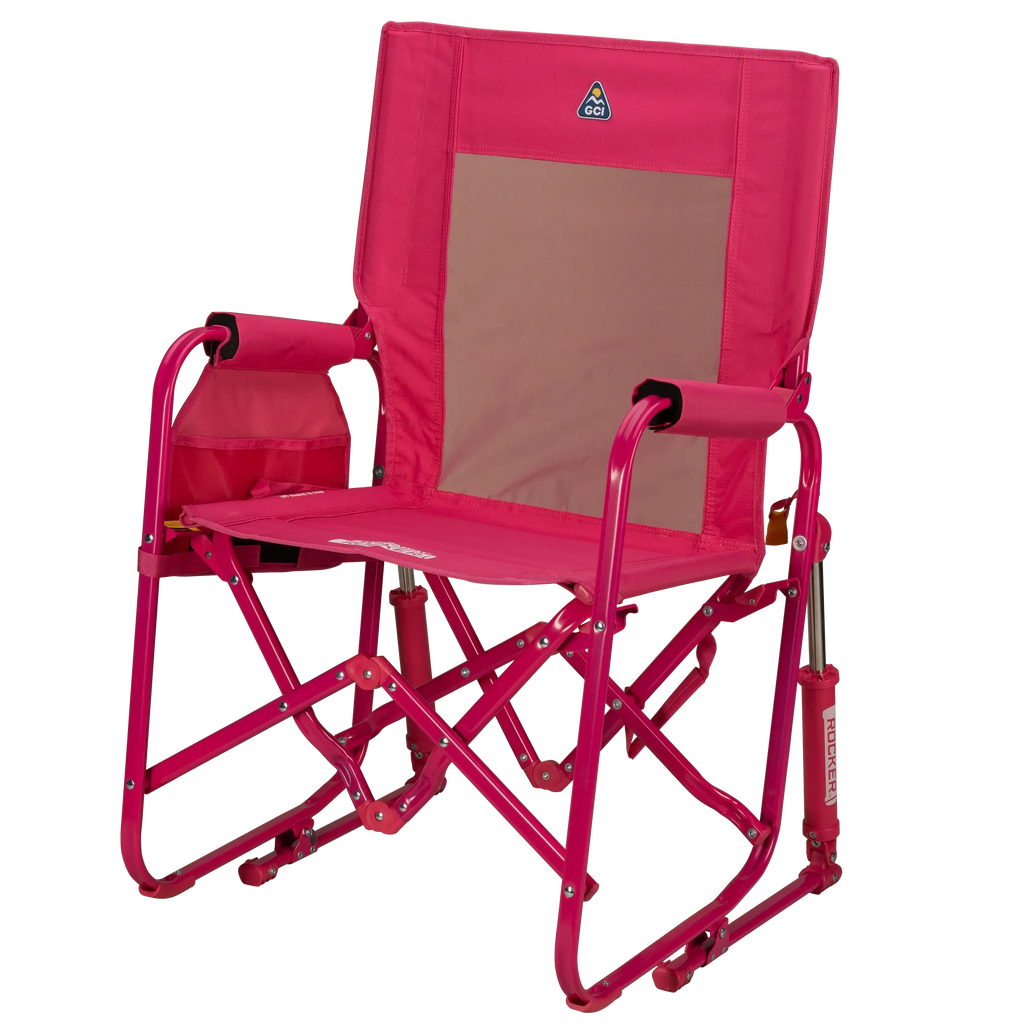 Premium All-Weather Stowaway Rocker - Choice 794 - Freestyle Rocker Portable Outdoor Folding Chair Detail