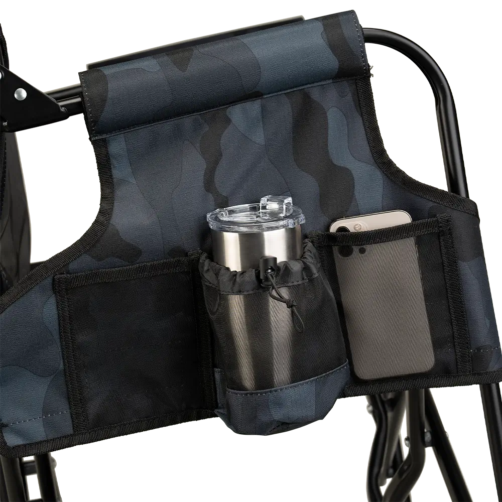 Premium All-Weather Stowaway Rocker - Choice 794 - Freestyle Rocker Portable Outdoor Folding Chair Detail