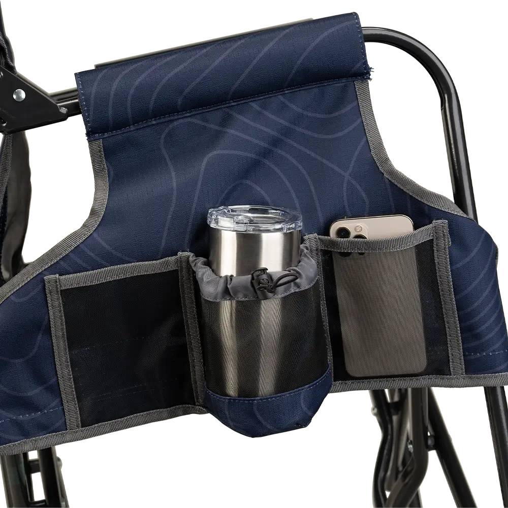 Premium All-Weather Stowaway Rocker - Choice 794 - Freestyle Rocker Portable Outdoor Folding Chair Detail