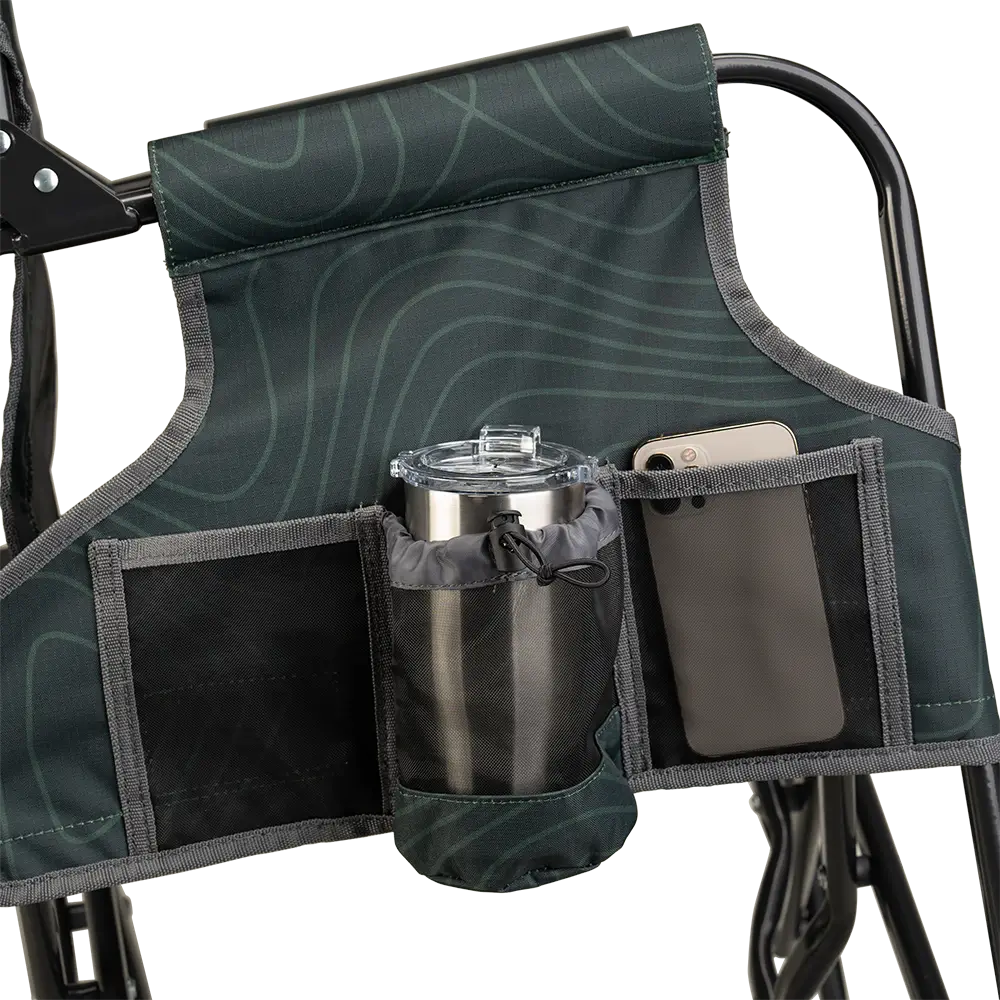 Premium All-Weather Stowaway Rocker - Choice 794 - Freestyle Rocker Portable Outdoor Folding Chair Detail