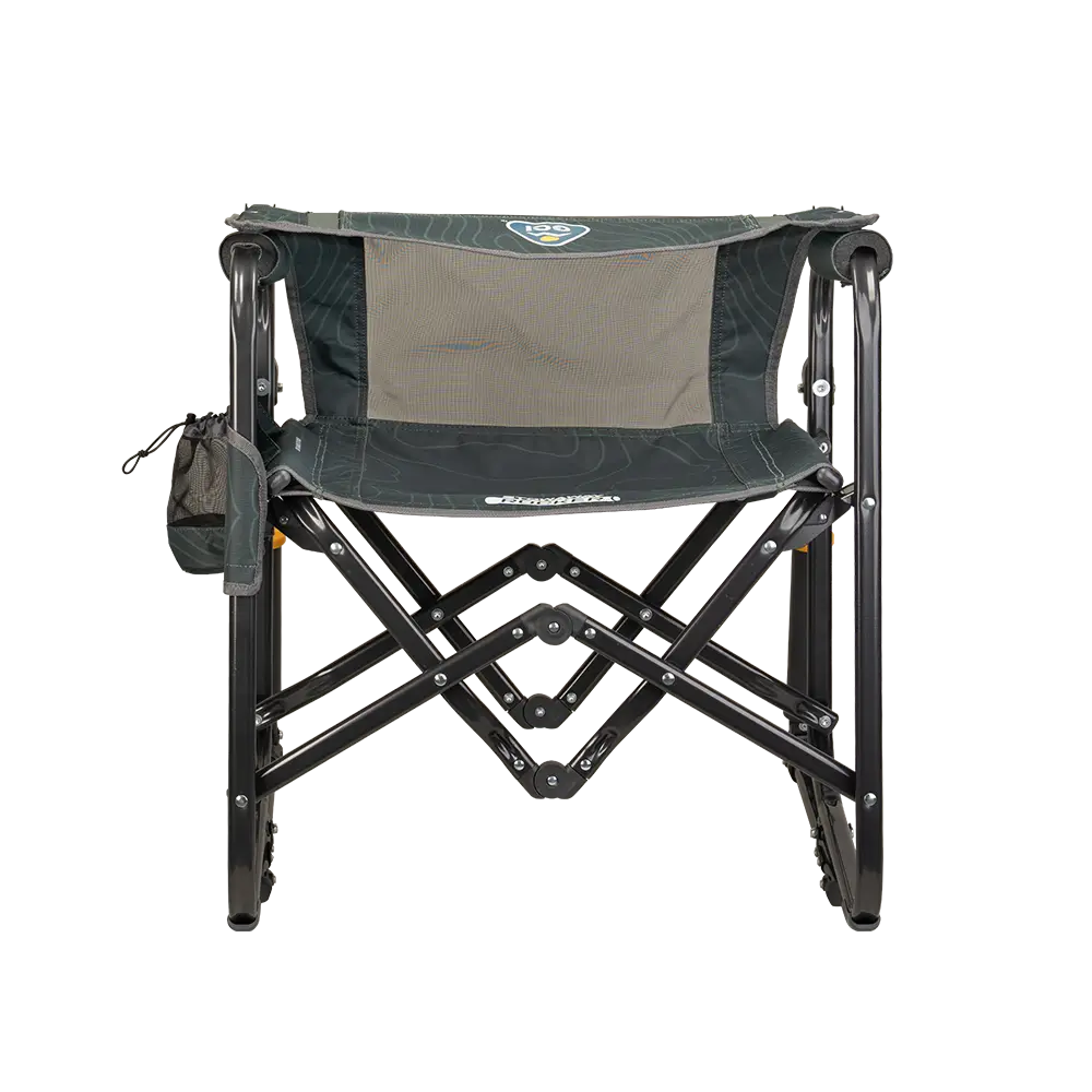 Premium All-Weather Stowaway Rocker - Choice 794 - Freestyle Rocker Portable Outdoor Folding Chair Detail