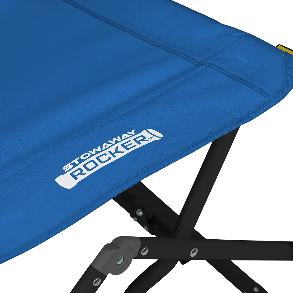 Premium All-Weather Stowaway Rocker - Choice 794 - Freestyle Rocker Portable Outdoor Folding Chair Detail