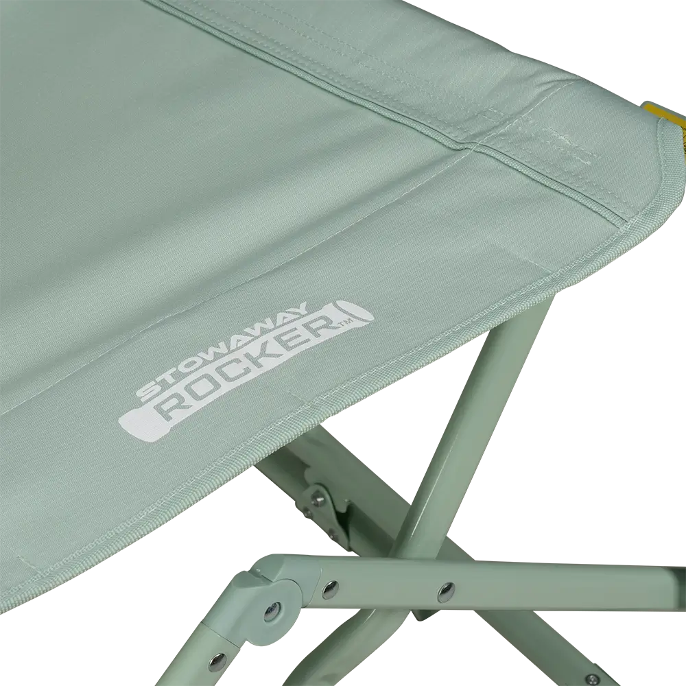 Premium All-Weather Stowaway Rocker - Choice 794 - Freestyle Rocker Portable Outdoor Folding Chair Detail