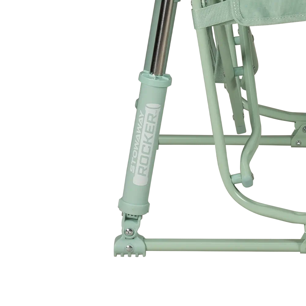 Premium All-Weather Stowaway Rocker - Choice 794 - Freestyle Rocker Portable Outdoor Folding Chair Detail