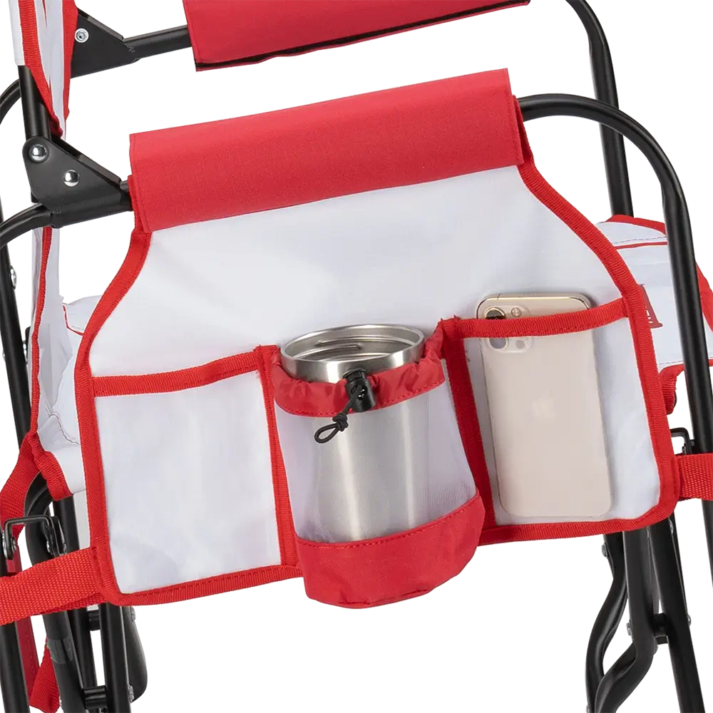 Premium All-Weather Stowaway Rocker - Choice 794 - Freestyle Rocker Portable Outdoor Folding Chair Detail