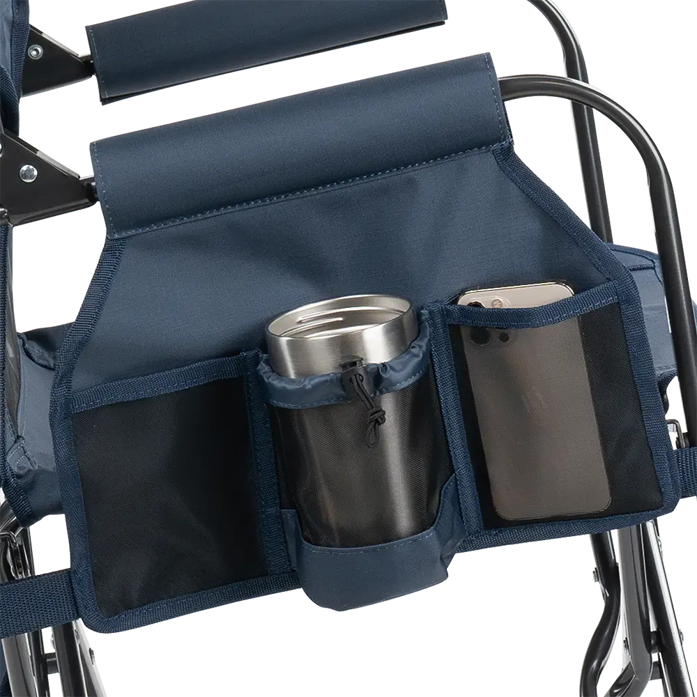 Premium All-Weather Stowaway Rocker - Choice 794 - Freestyle Rocker Portable Outdoor Folding Chair Detail