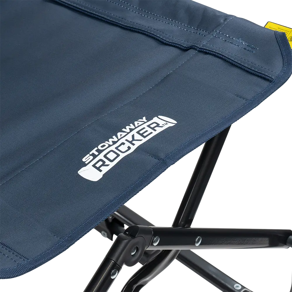 Premium All-Weather Stowaway Rocker - Choice 794 - Freestyle Rocker Portable Outdoor Folding Chair Detail