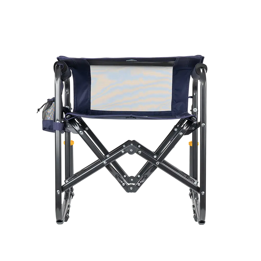 Premium All-Weather Stowaway Rocker - Choice 794 - Freestyle Rocker Portable Outdoor Folding Chair Detail