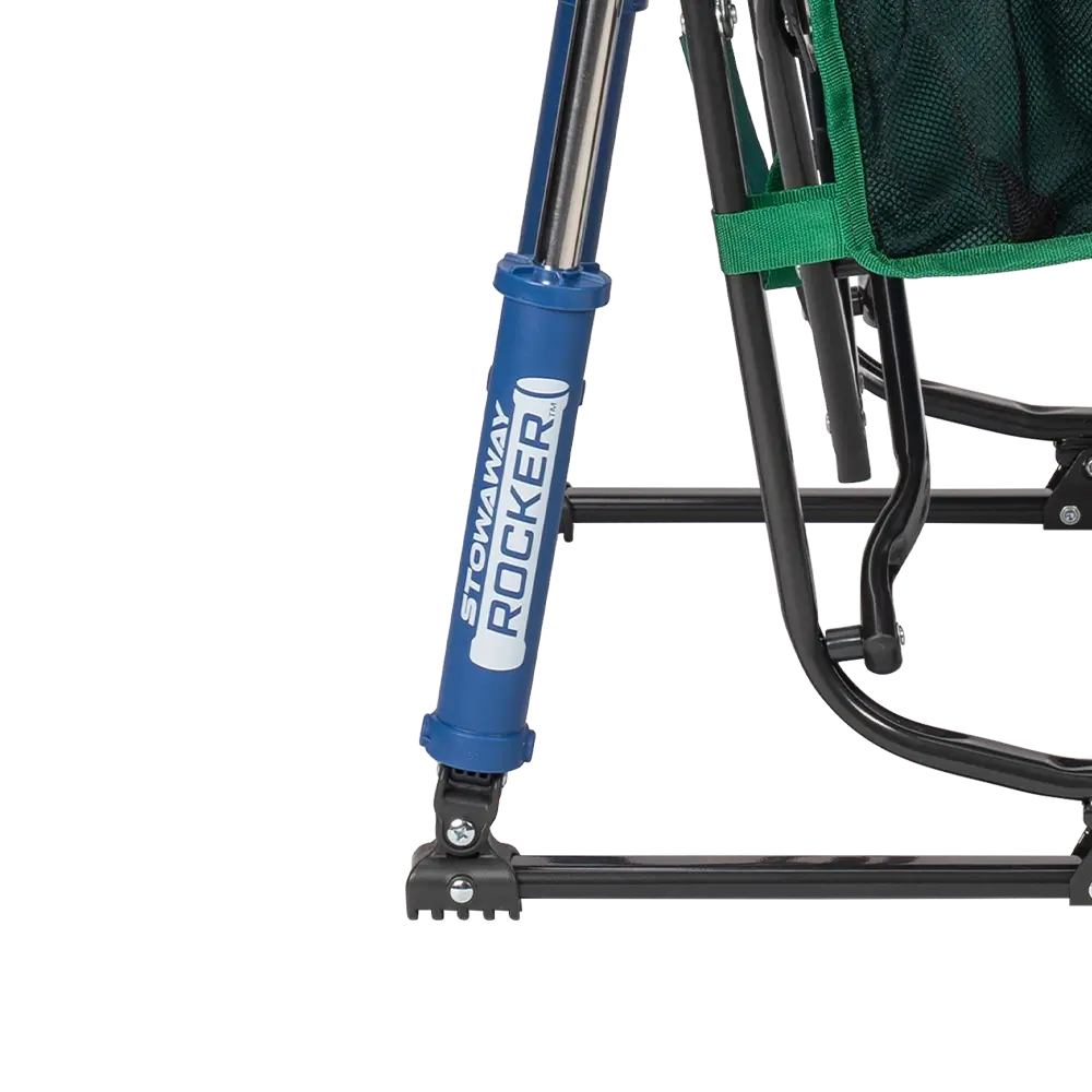 Premium All-Weather Stowaway Rocker - Choice 794 - Freestyle Rocker Portable Outdoor Folding Chair Detail