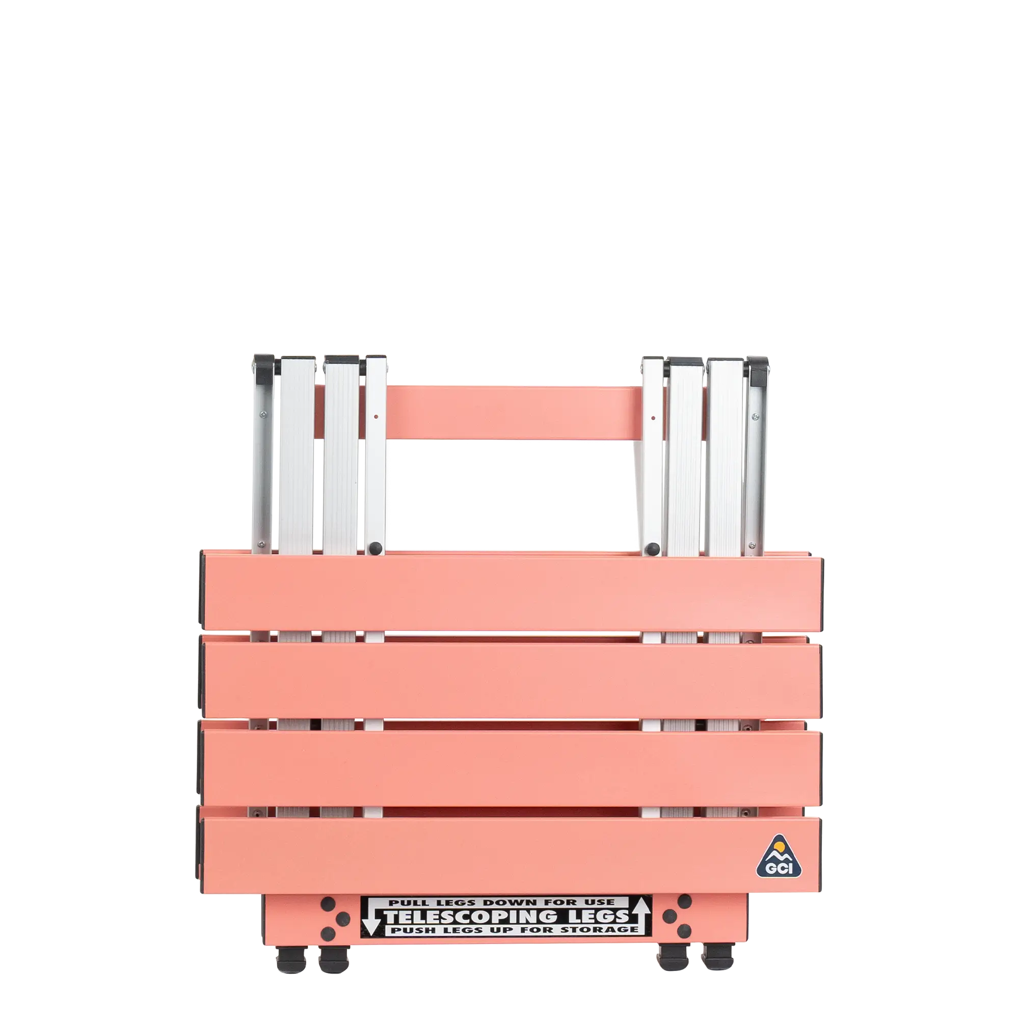 Slim-Fold Compact Camp Table 20 - Choice 513 - Slim-Fold Outdoor Cook Station with Storage Shelves Detail