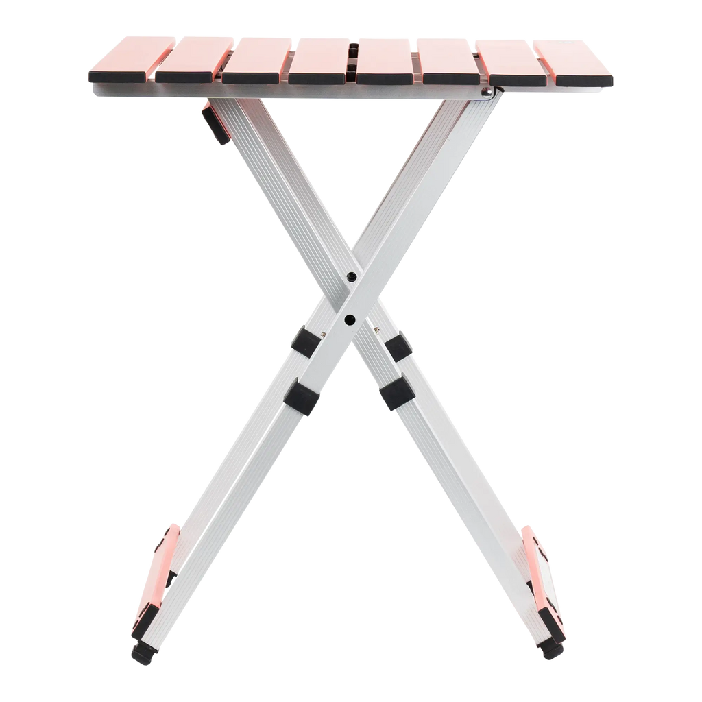 Slim-Fold Compact Camp Table 20 - Choice 513 - Slim-Fold Outdoor Cook Station with Storage Shelves Detail