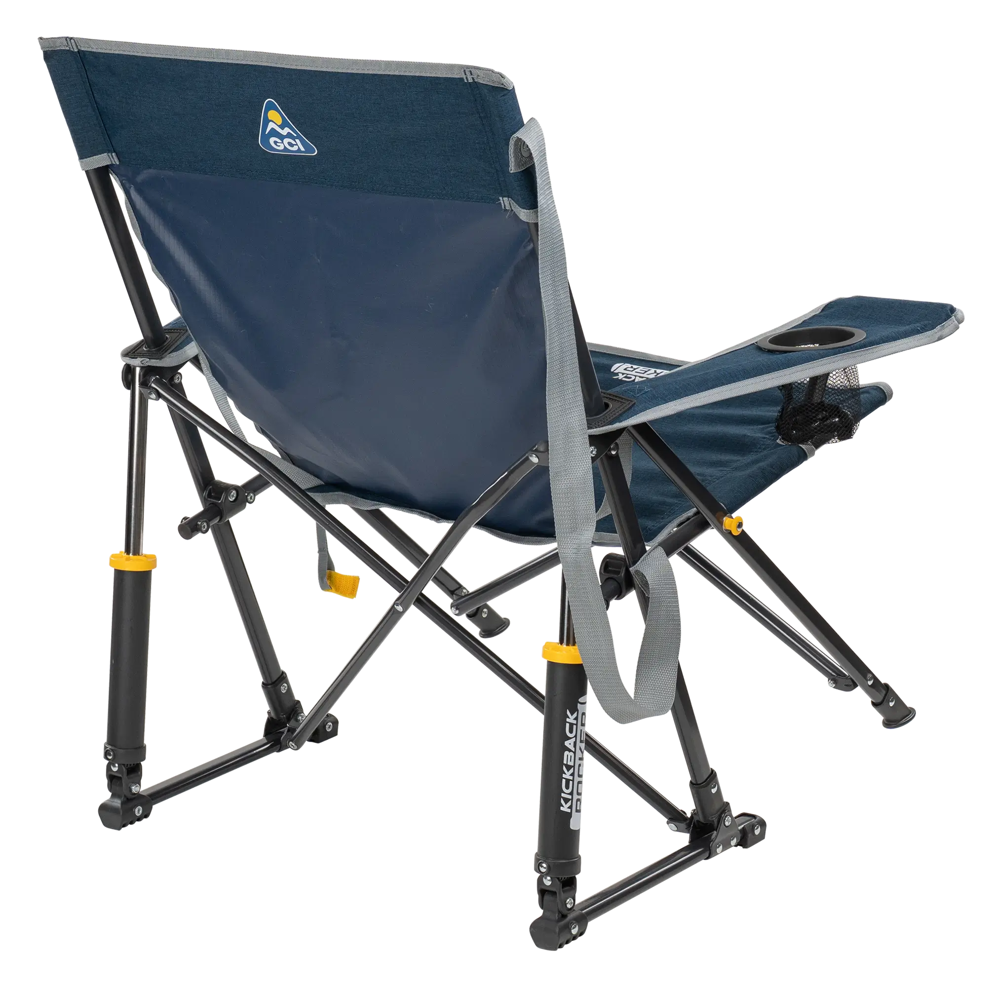 Smooth Motion Kickback Rocker - Choice 345 - Freestyle Rocker Portable Outdoor Folding Chair Detail
