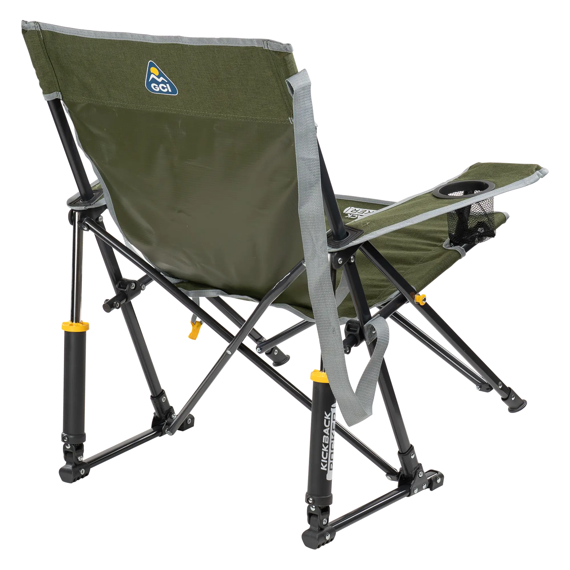 Smooth Motion Kickback Rocker - Choice 345 - Freestyle Rocker Portable Outdoor Folding Chair Detail