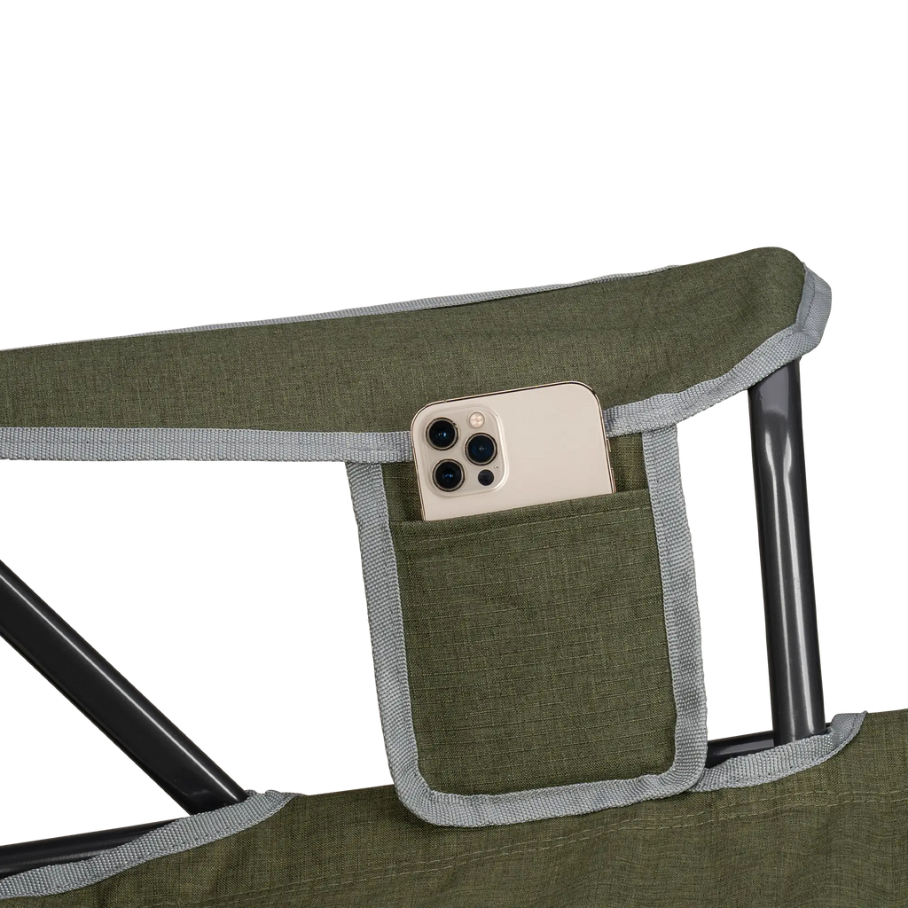 Smooth Motion Kickback Rocker - Choice 345 - Freestyle Rocker Portable Outdoor Folding Chair Detail