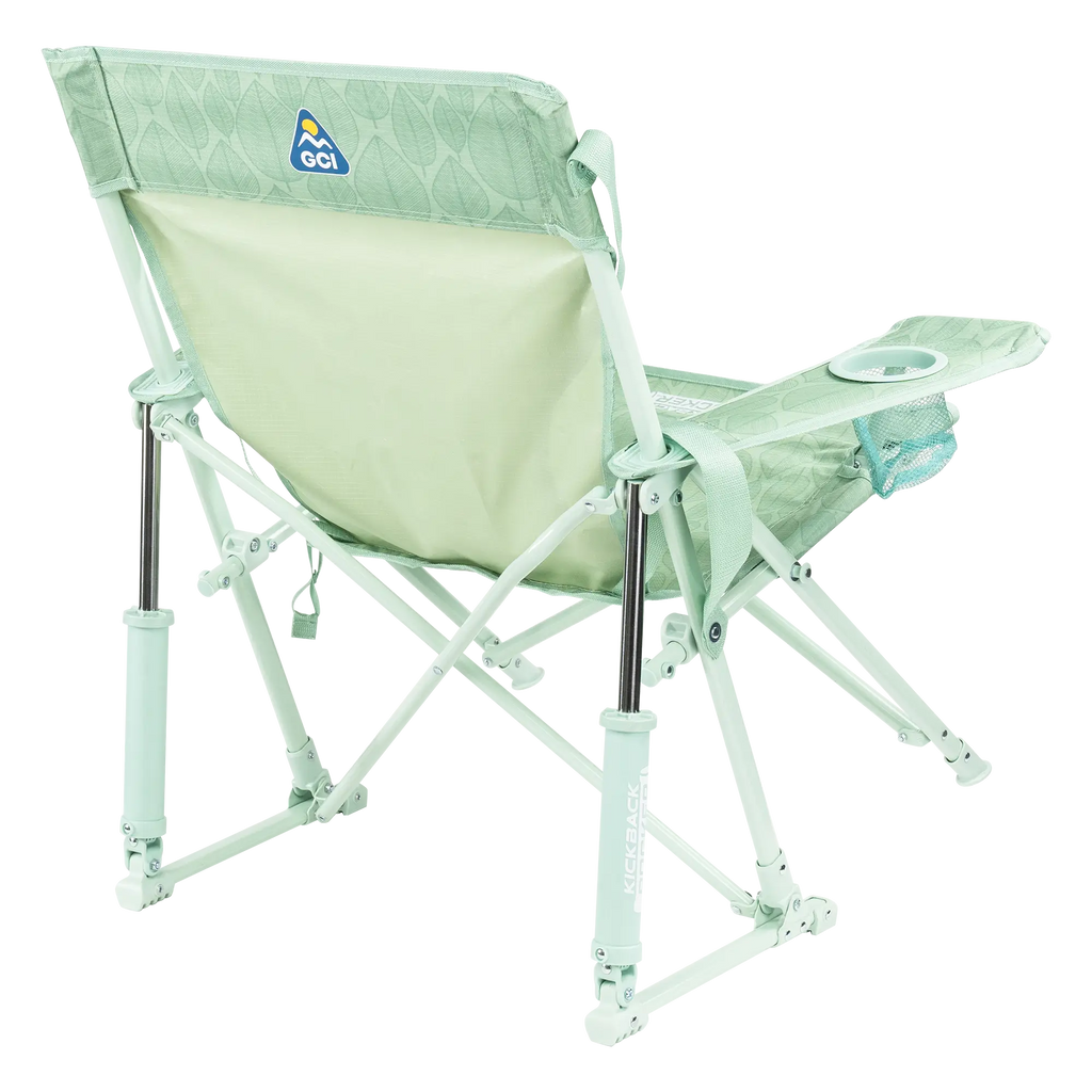 Smooth Motion Kickback Rocker - Choice 345 - Freestyle Rocker Portable Outdoor Folding Chair Detail