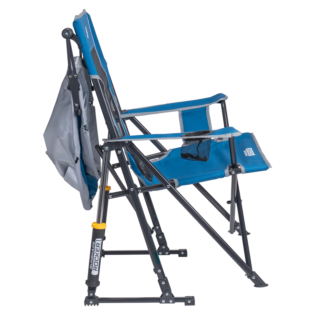 Smooth Motion SunShade Rocker - Choice 550 - Freestyle Rocker Portable Outdoor Folding Chair Detail