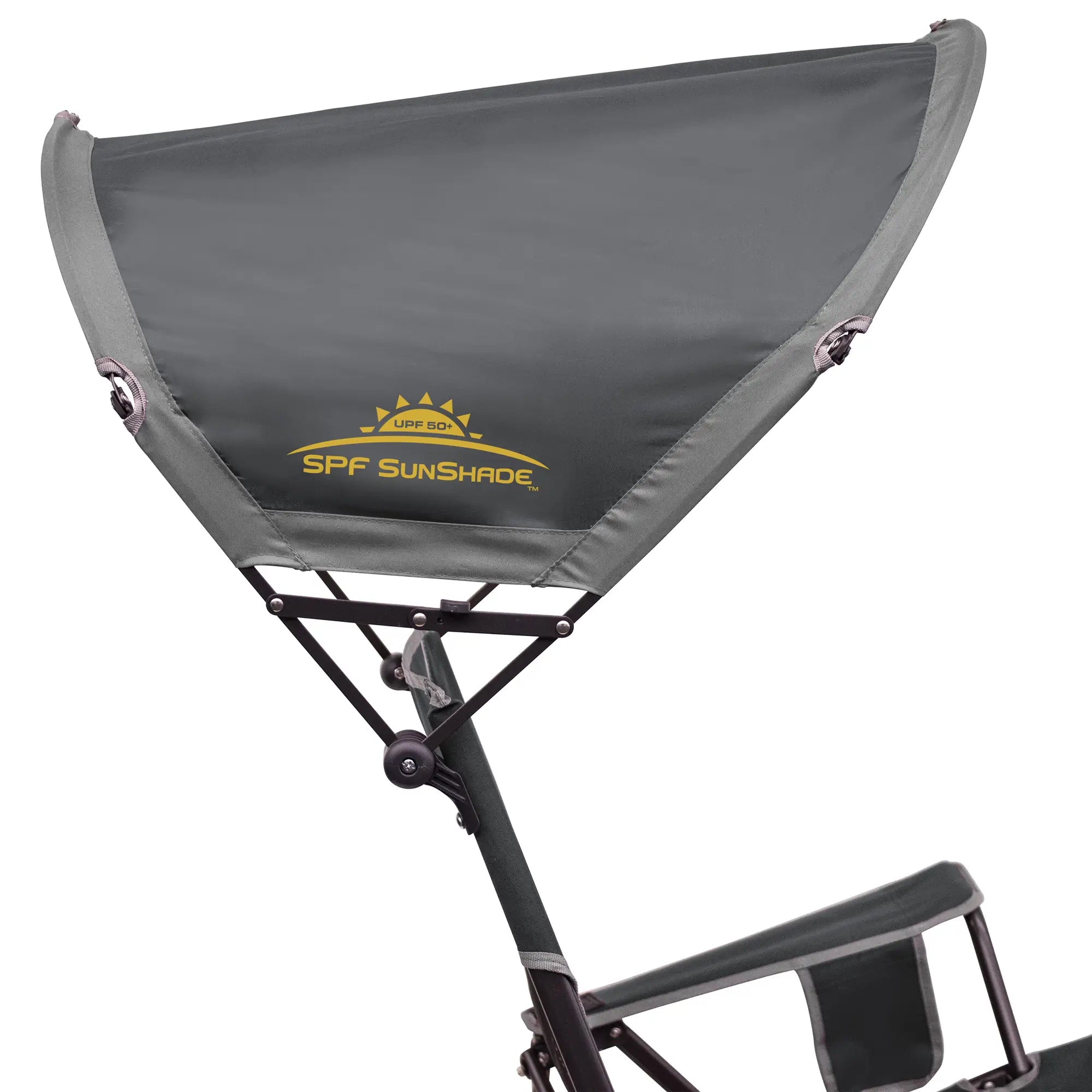 Smooth Motion SunShade Rocker - Choice 550 - Freestyle Rocker Portable Outdoor Folding Chair Detail