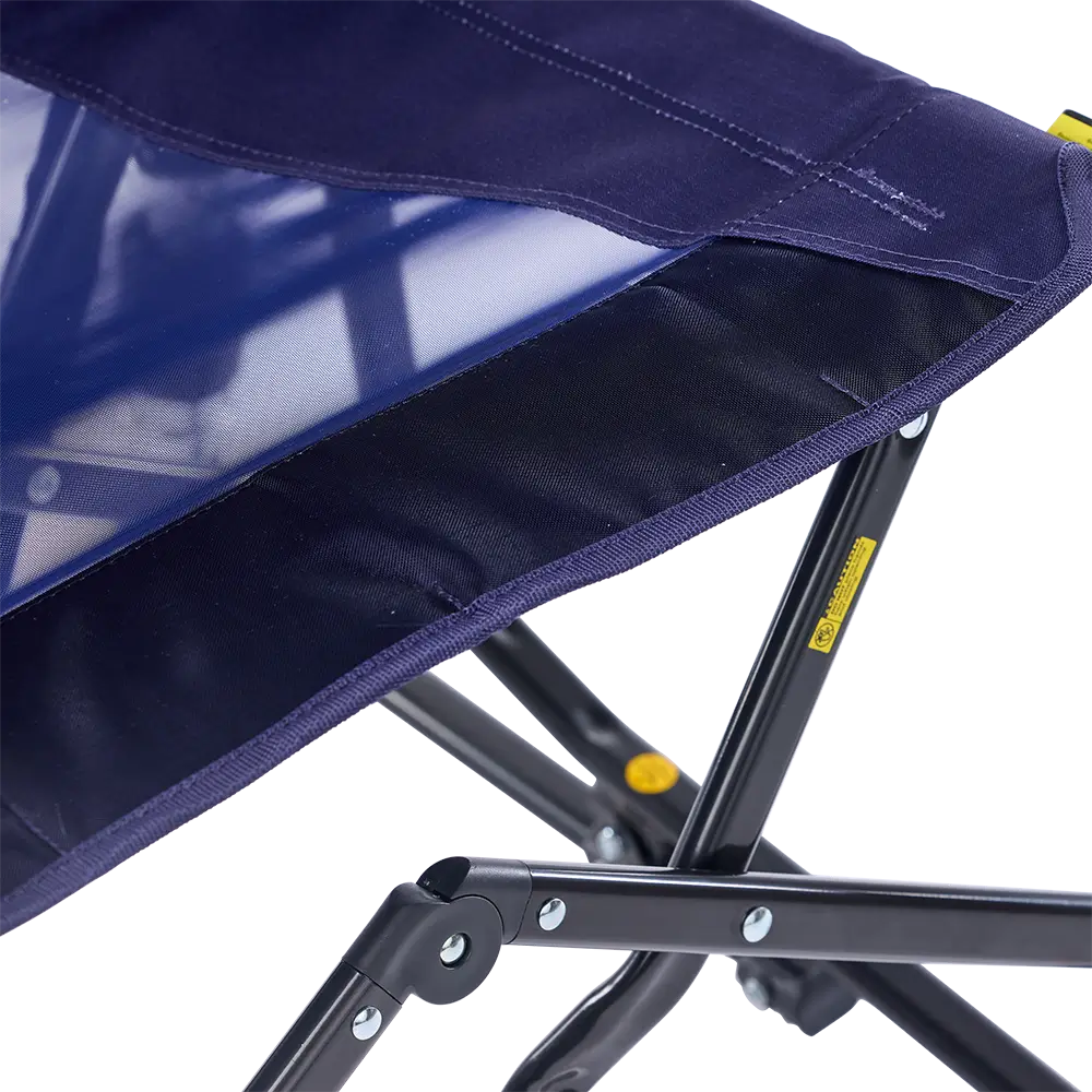 Luxury Camp Adjustable Rocker - Choice 573 - Patented Spring-Action Rocking Chair for Camping Detail