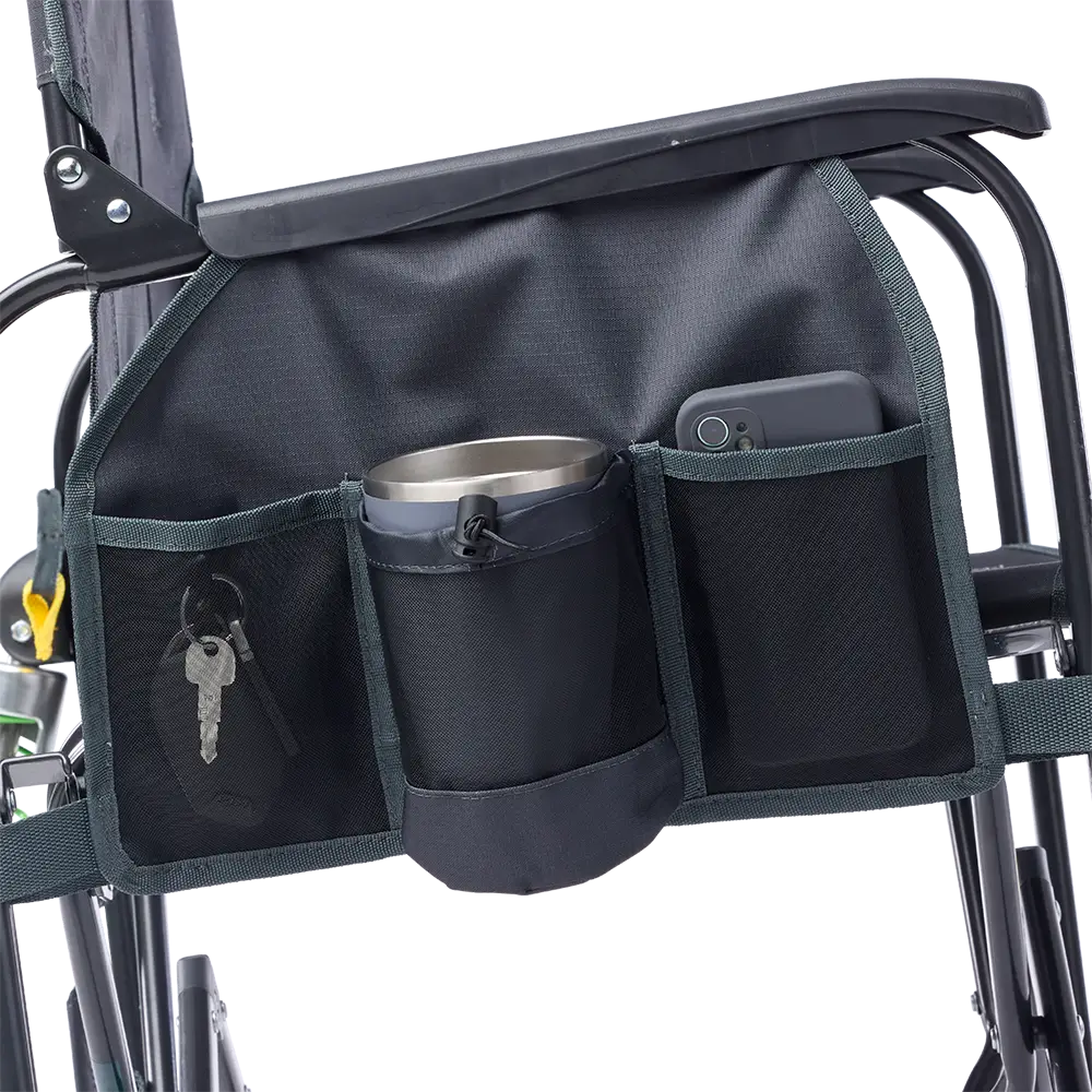 Luxury Camp Adjustable Rocker - Choice 573 - Patented Spring-Action Rocking Chair for Camping Detail