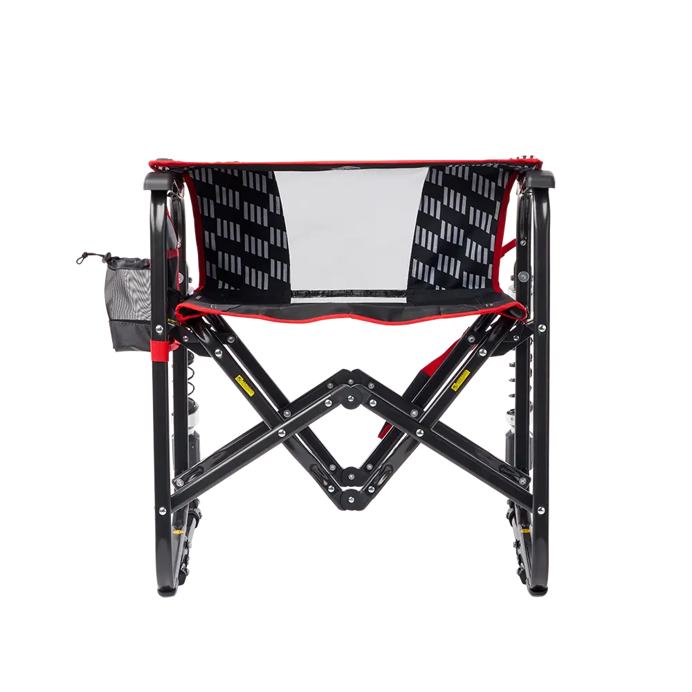 Luxury Camp Adjustable Rocker - Choice 573 - Patented Spring-Action Rocking Chair for Camping Detail