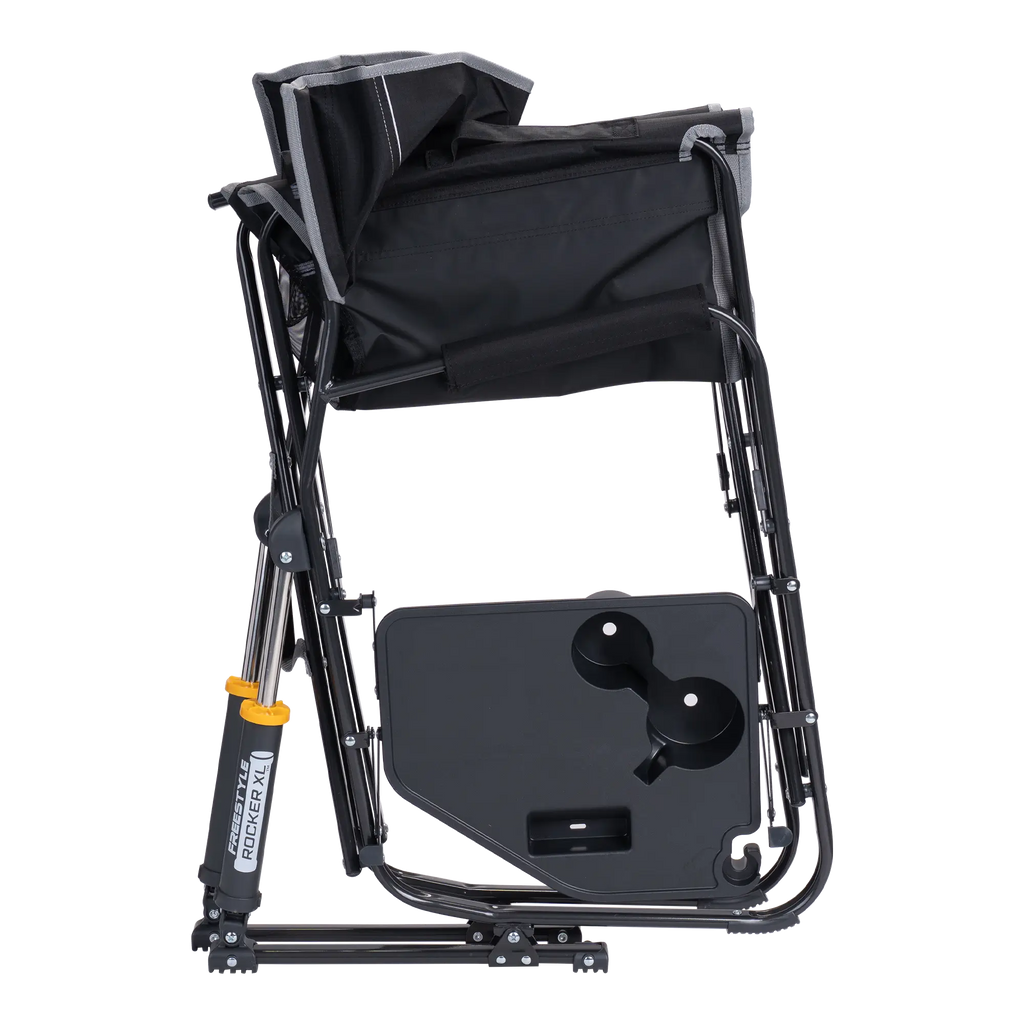 Smooth Motion Freestyle Rocker XL with Side Table - Choice 836 - RoadTrip Rocker Smooth Motion Camp Chair Detail