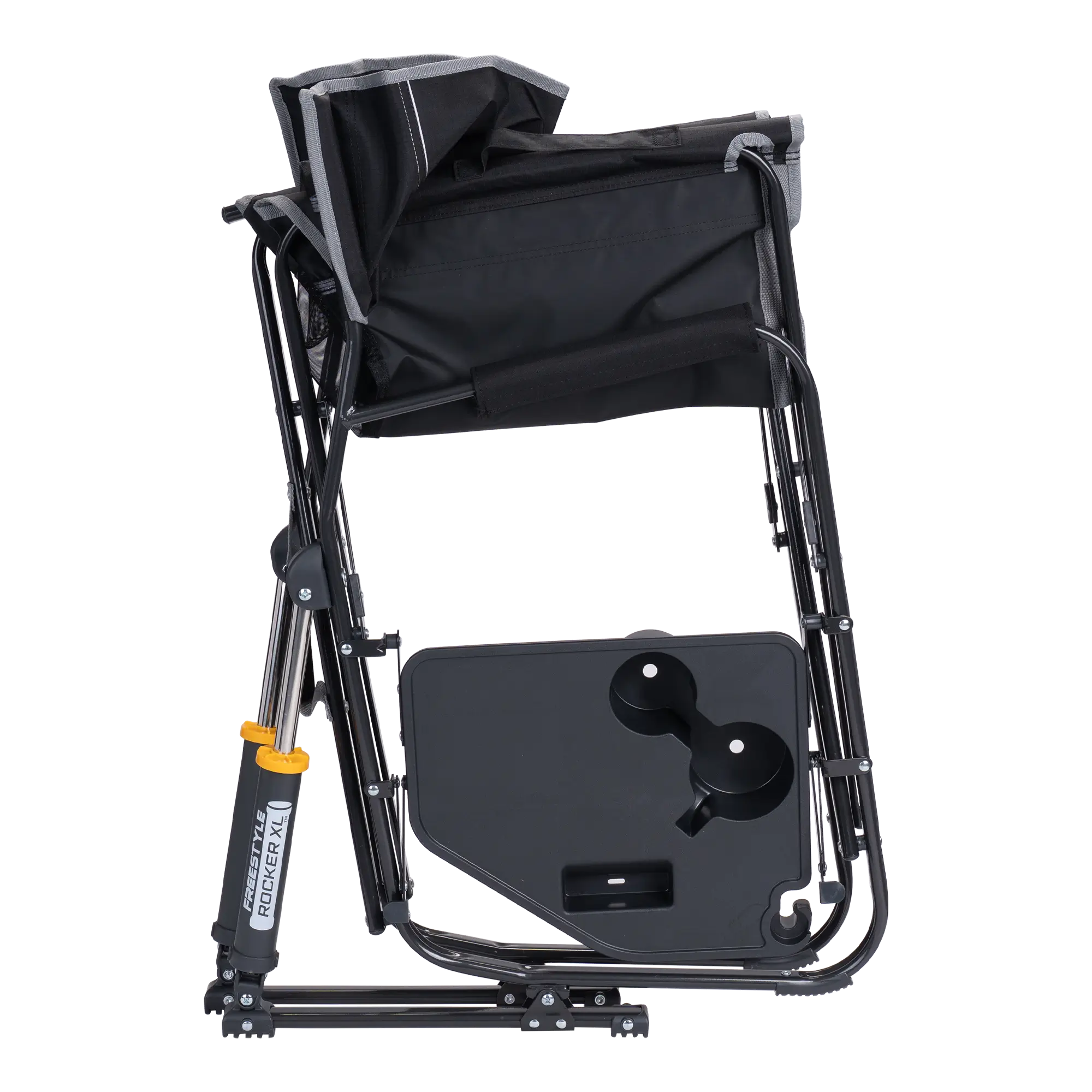 Smooth Motion Freestyle Rocker XL with Side Table - Choice 836 - RoadTrip Rocker Smooth Motion Camp Chair Detail