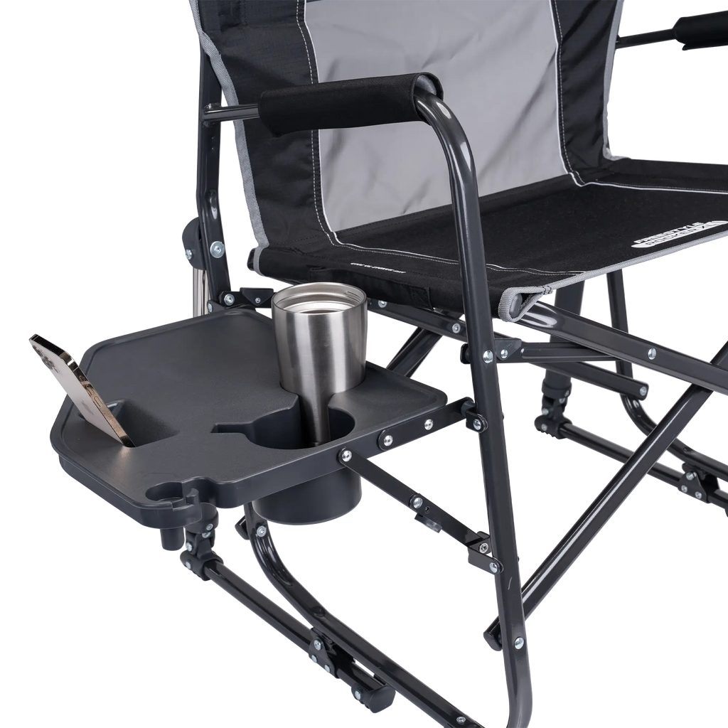 Smooth Motion Freestyle Rocker XL with Side Table - Choice 836 - RoadTrip Rocker Smooth Motion Camp Chair Detail