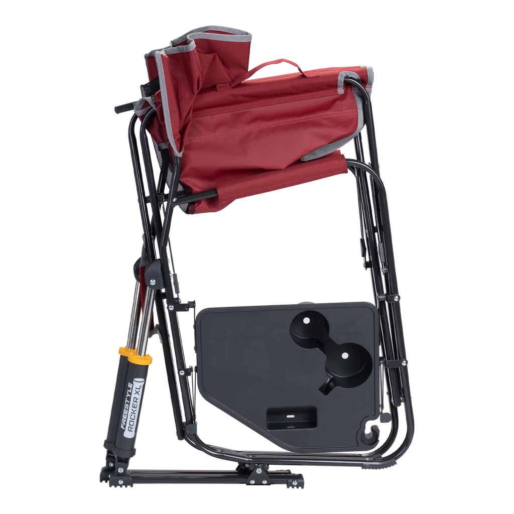 Smooth Motion Freestyle Rocker XL with Side Table - Choice 836 - RoadTrip Rocker Smooth Motion Camp Chair Detail