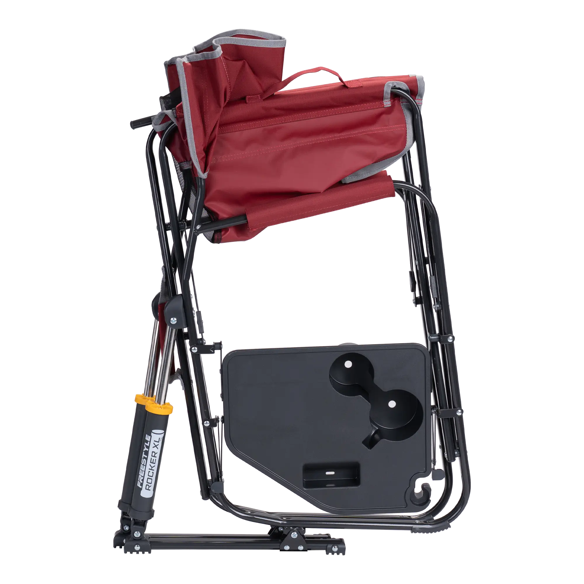Smooth Motion Freestyle Rocker XL with Side Table - Choice 836 - RoadTrip Rocker Smooth Motion Camp Chair Detail