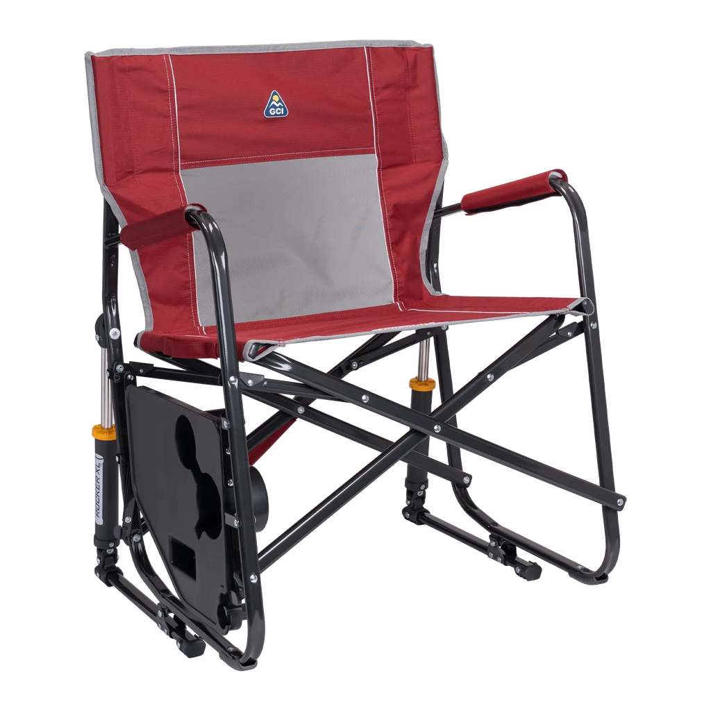 Smooth Motion Freestyle Rocker XL with Side Table - Choice 836 - RoadTrip Rocker Smooth Motion Camp Chair Detail