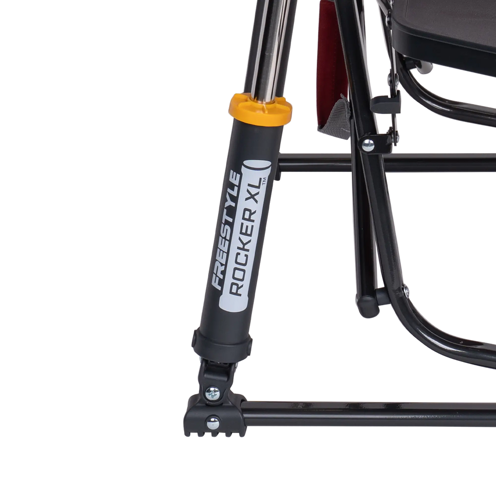 Smooth Motion Freestyle Rocker XL with Side Table - Choice 836 - RoadTrip Rocker Smooth Motion Camp Chair Detail