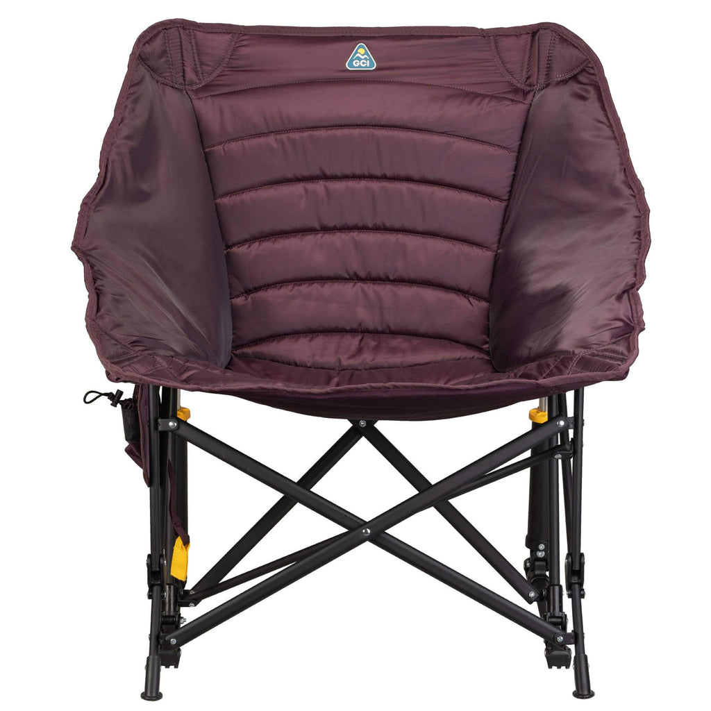 Luxury Camp Puff Rocker - Choice 731 - Patented Spring-Action Rocking Chair for Camping Detail