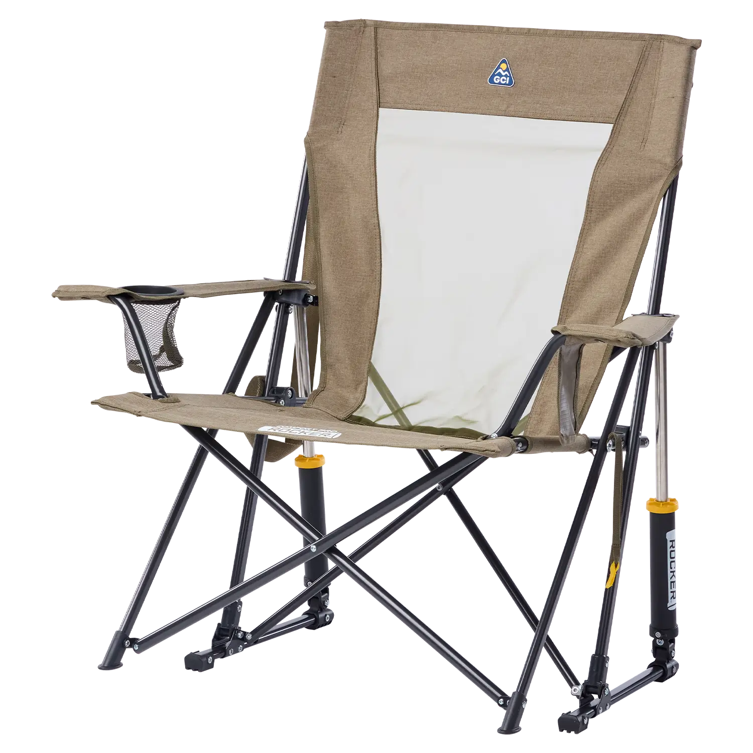 Luxury Camp Comfort Pro Rocker XL - Choice 107 - RoadTrip Rocker Smooth Motion Camp Chair Detail