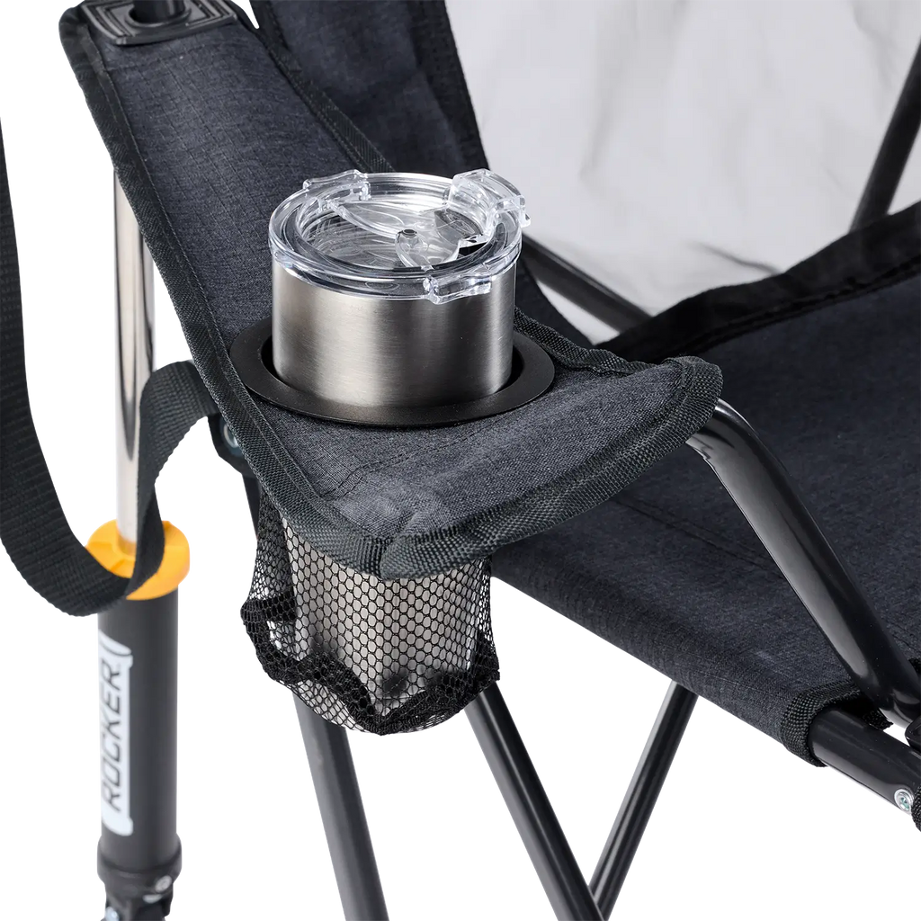 Luxury Camp Comfort Pro Rocker XL - Choice 107 - RoadTrip Rocker Smooth Motion Camp Chair Detail