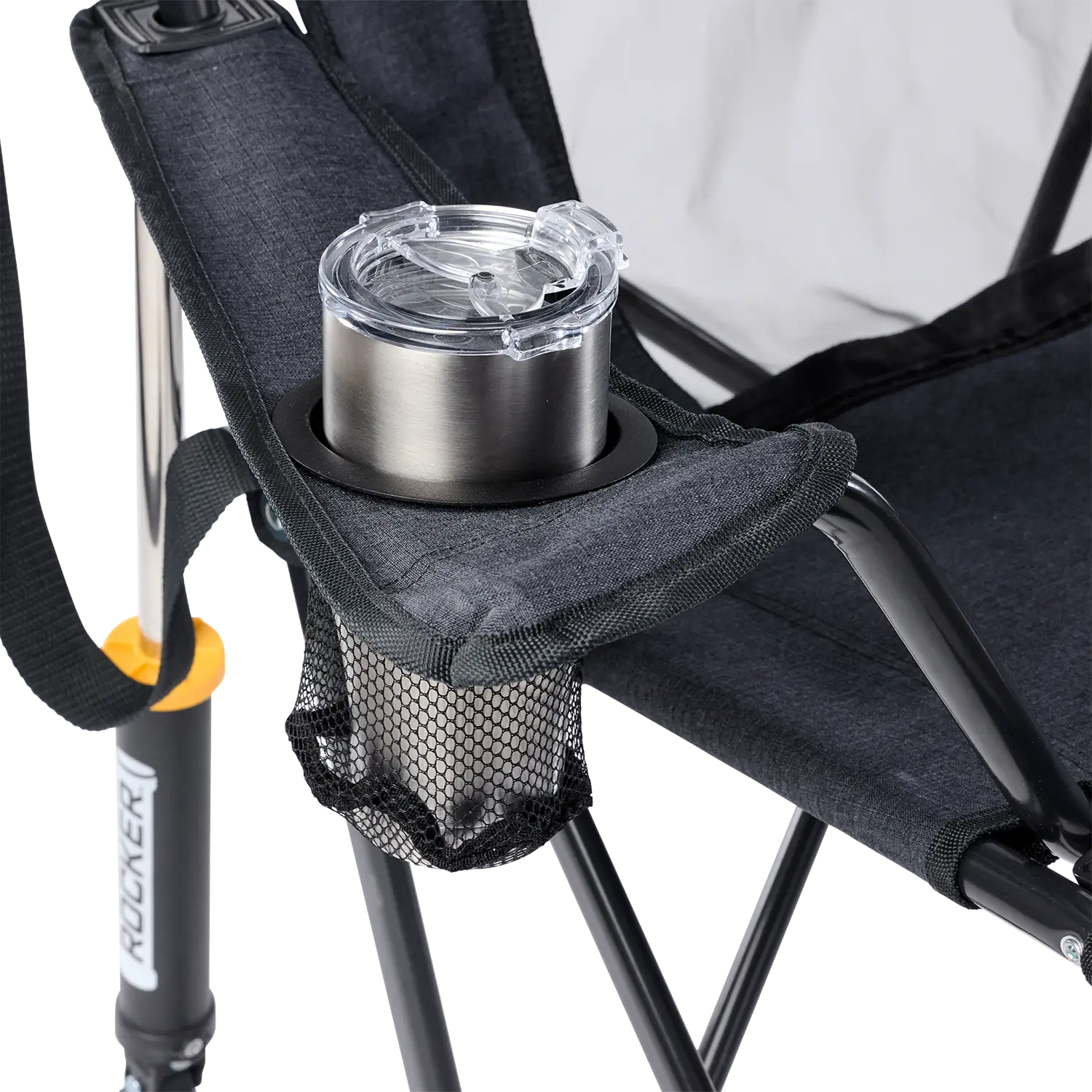 Luxury Camp Comfort Pro Rocker XL - Choice 107 - RoadTrip Rocker Smooth Motion Camp Chair Detail