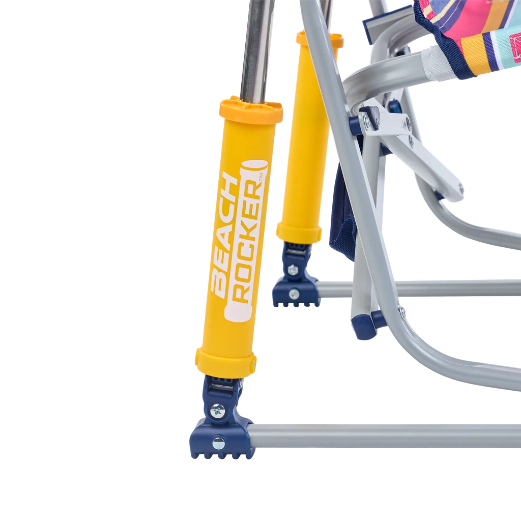 Premium All-Weather Beach Rocker - Choice 712 - Heavy-Duty Kickback Rocker with Beverage Holder Detail